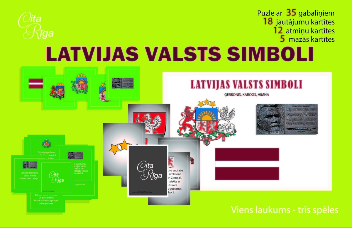 Spēle 'Latvijas valsts simboli"