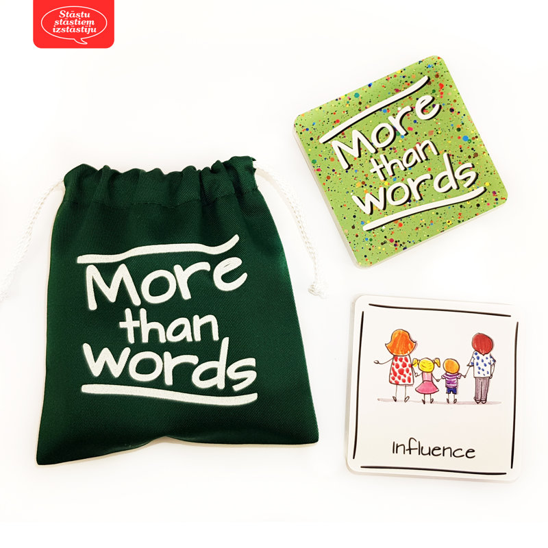 "More Than Words" cards