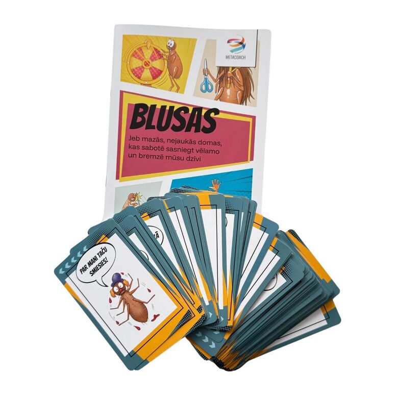 “Blusas” –kartītes un grāmata ierobežojošo uzskatu identificēšanai un pārvarēšanai