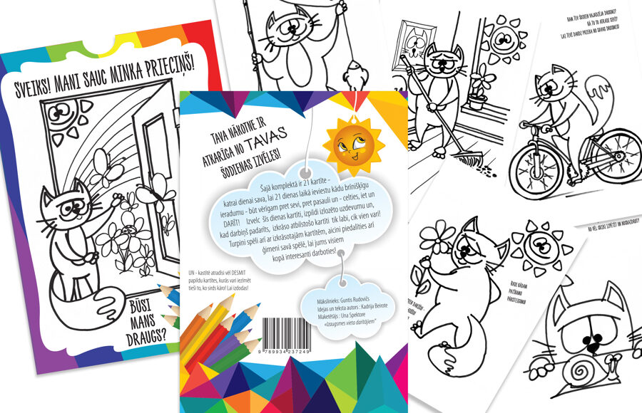 'Minku darbi", izaicinājuma kartītes